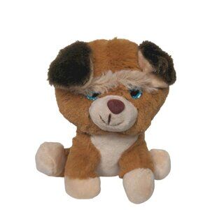 MGS Group Brown Puppy Dog Plush Stuffed Animal 7"